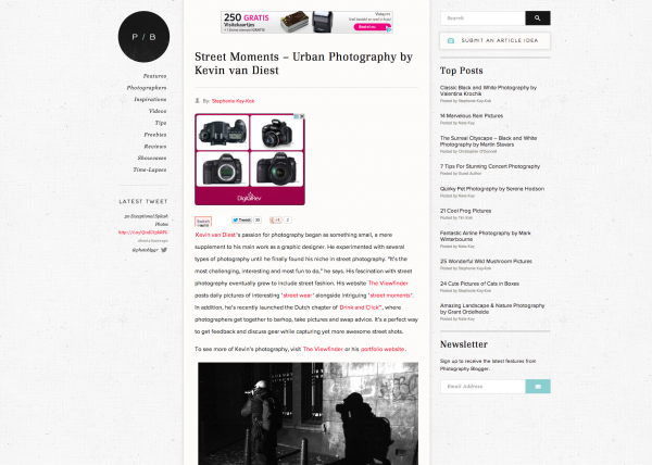 feature on photographyblogger 2 | The Viewfinder