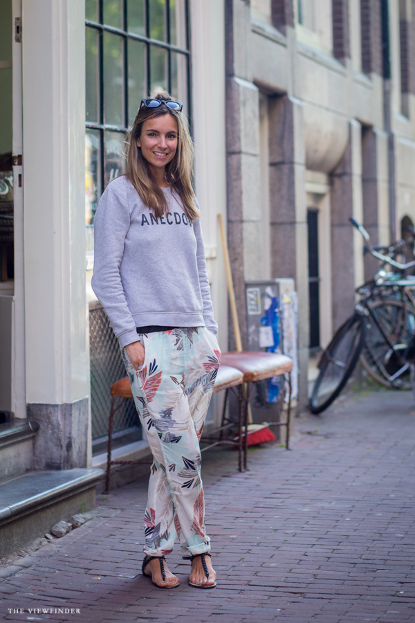 floral print pants amsterdam | ©THE VIEWFINDER