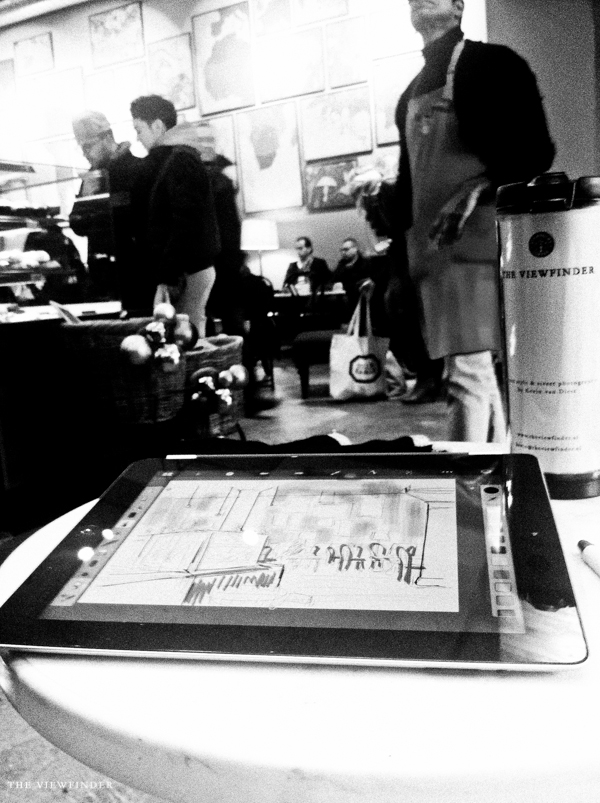 starbucks illustrating | ©THE VIEWFINDER