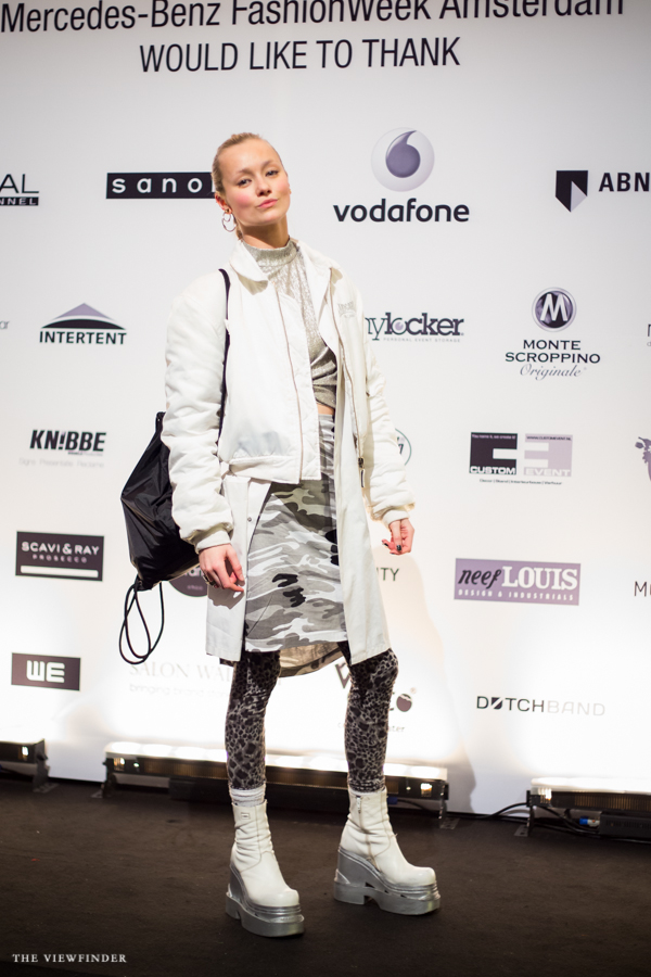 white layers army print street style mbfw amsterdam | ©THE VIEWFINDER