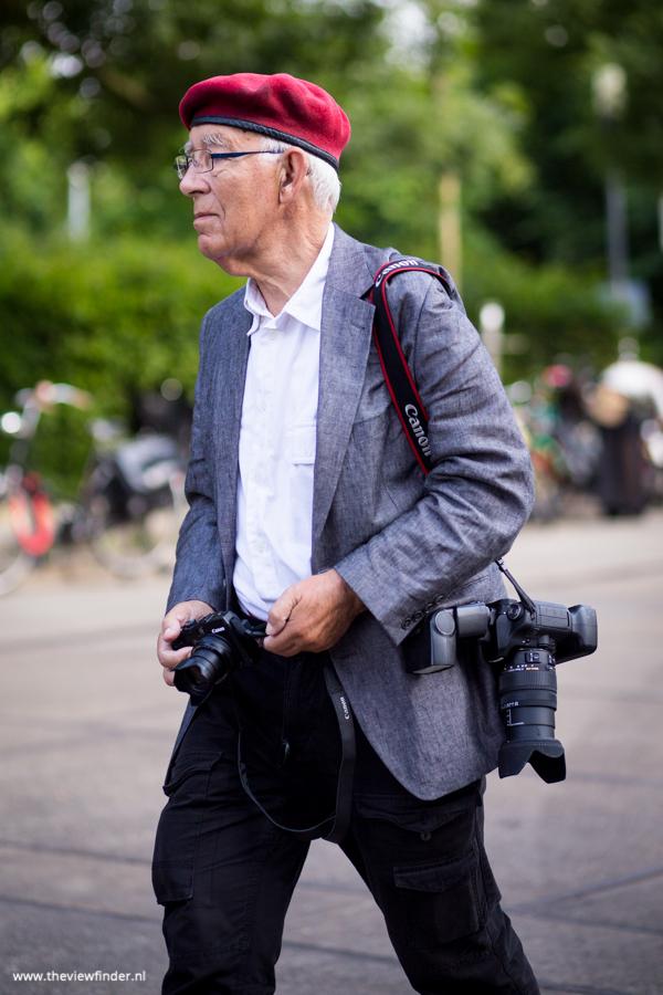 oldest photographer at AFW | ©The Viewfinder