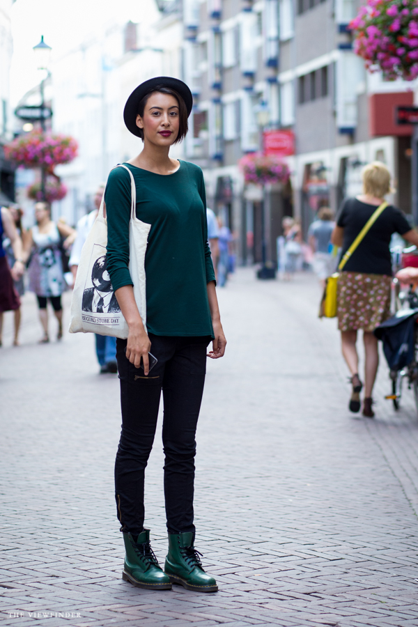 street style black & green arnhem | ©The Viewfinder