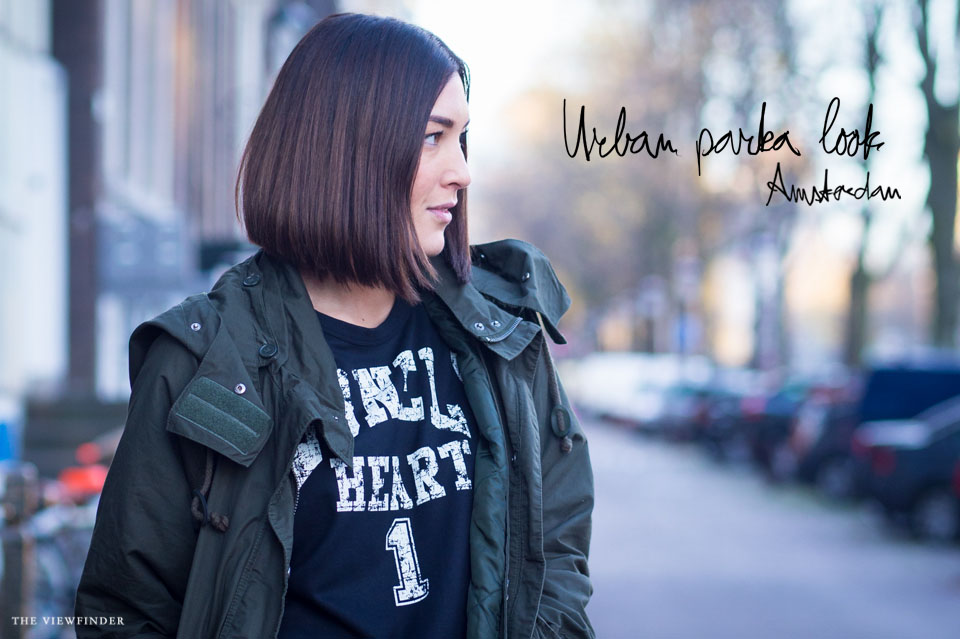 urban parka look street style amsterdam | ©THE VIEWFINDER