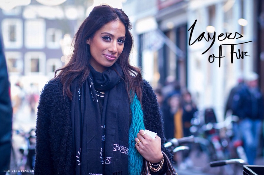 layers of fur fashion woman street style 2 | ©THE VIEWFINDER