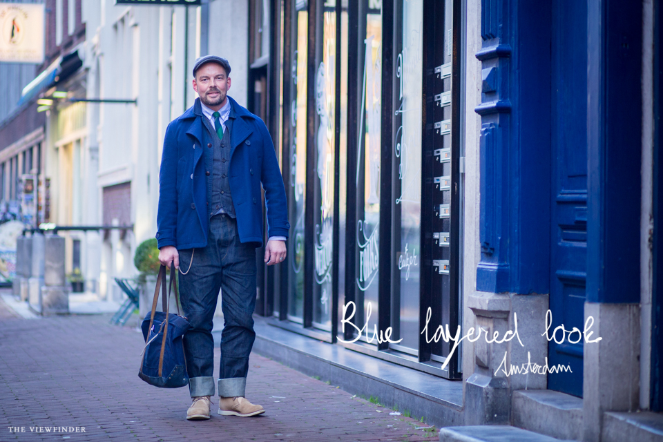 blue layered look street style amsterdam 2 | ©THE VIEWFINDER