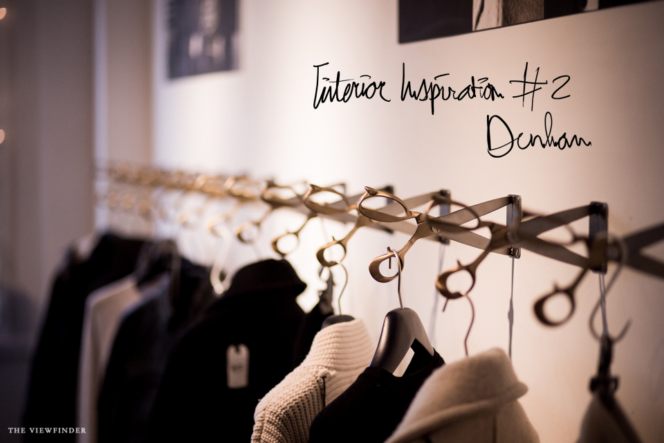 interior inspiration #2 Denham Amsterdam denim store | ©THE VIEWFINDER