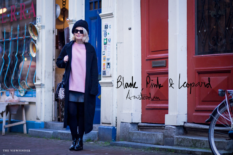 black, pink & leopard street style amsterdam 2 | ©THE VIEWFINDER