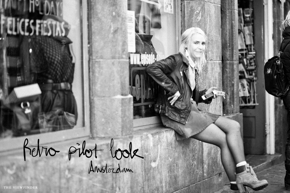 retro pilot look street style amsterdam 2 | ©THE VIEWFINDER
