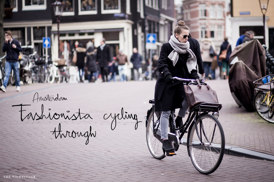 fashionista cycling amsterdam street style | ©THE VIEWFINDER-4592
