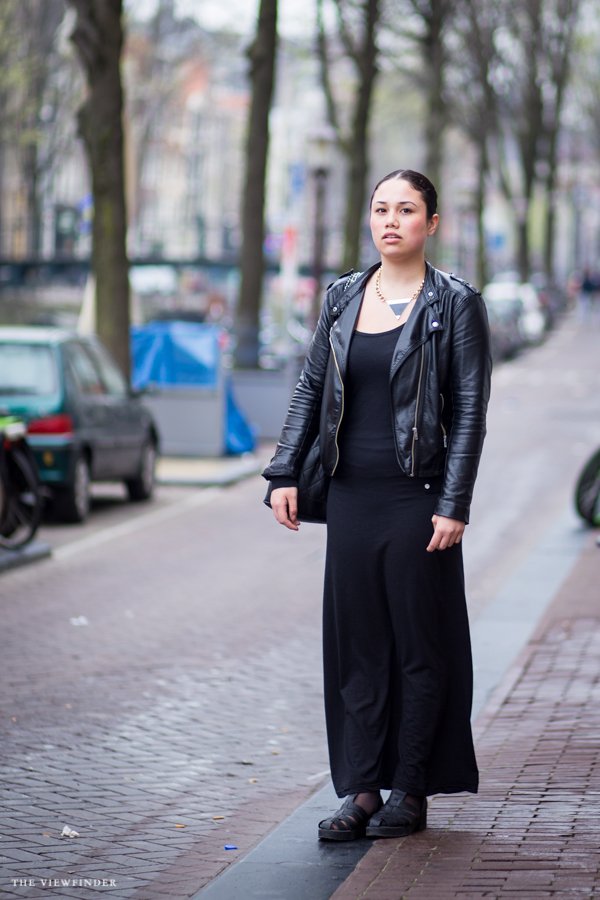 All black look women street style amsterdam | ©THE VIEWFINDER-6612