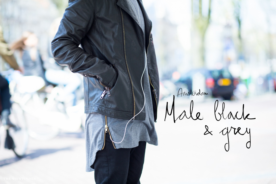 male black & grey street style menswear fashion amsterdam | ©THE VIEWFINDER-6843 title