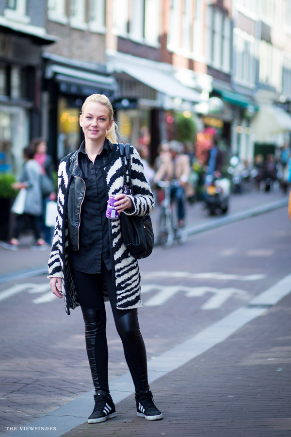 zebra coat amsterdam street style fashion women | ©THE VIEWFINDER-6876