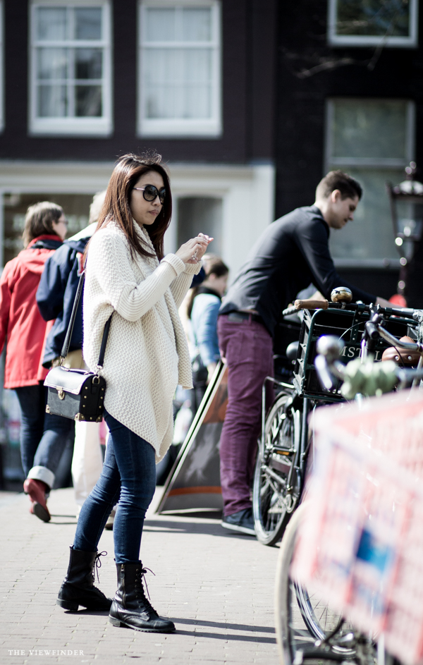 nice white cardigan street style fashion women amsterdam | ©THE VIEWFINDER-7021