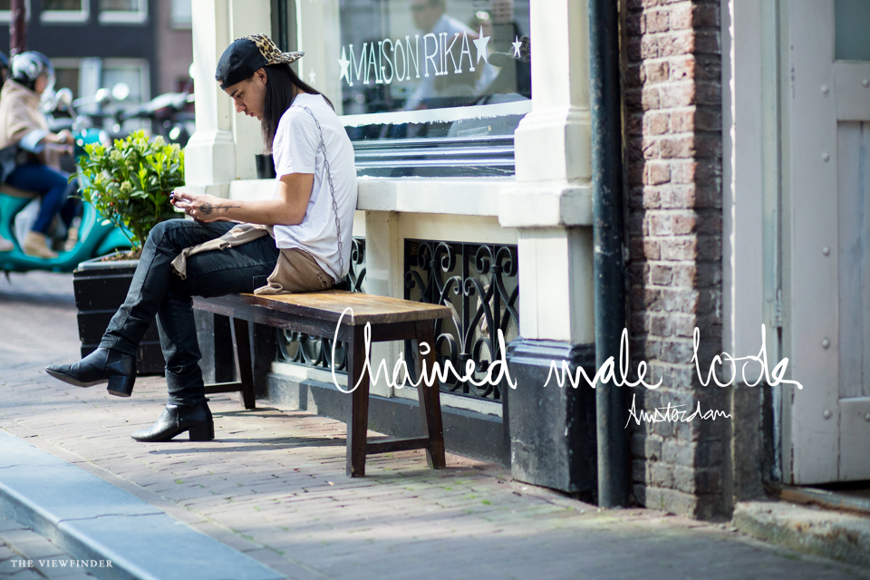 chained male look menswear fashion street style amsterdam | ©THE VIEWFINDER-7163 title