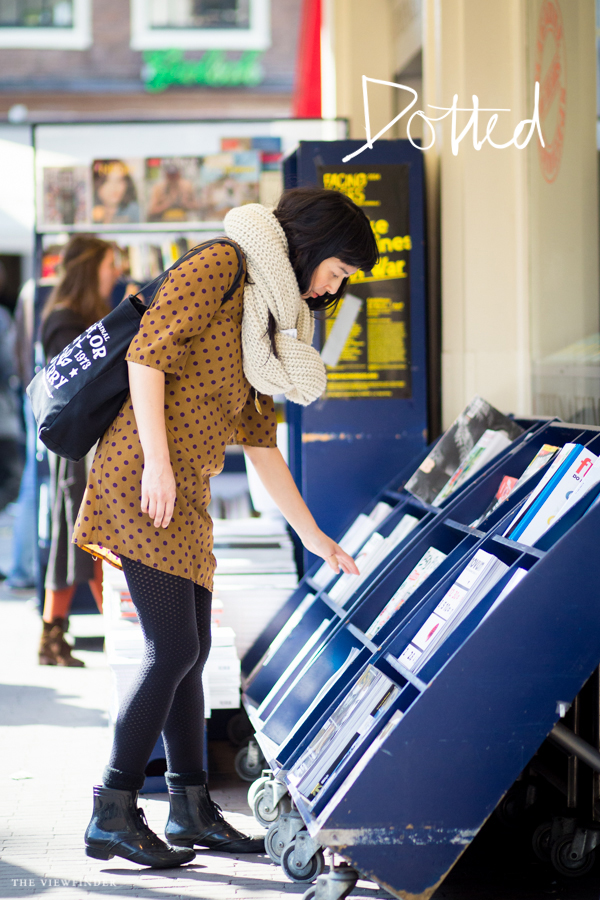 asian dotted print women fashion street style amsterdam | ©THE VIEWFINDER-7187 title