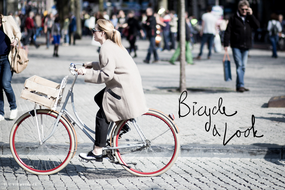 bicycle street style womenswear amsterdam fashion | ©THE VIEWFINDER-7190 title