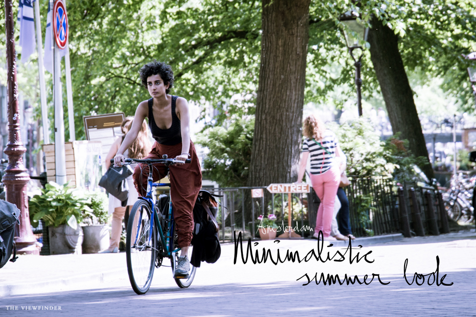 minimalistic summer cyclist womenswear street style fashion amsterdam | ©THE VIEWFINDER-0722 title