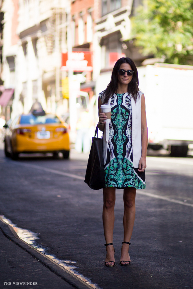 print dress summer street style new york women | THE VIEWFINDER-7166