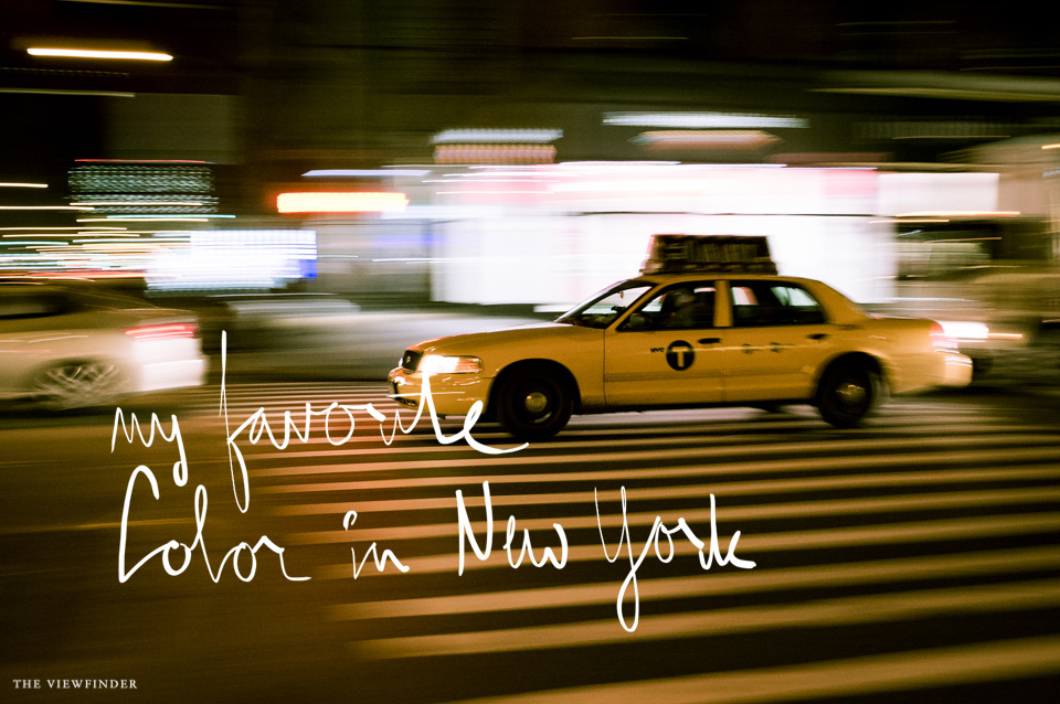 yellow cab new york | THE-VIEWFINDER-5538-title