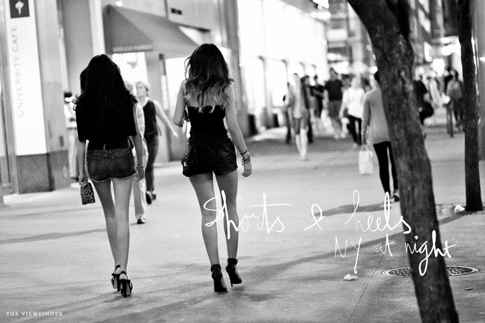 shorts heels street fashion new york THE VIEWFINDER-8051 copy