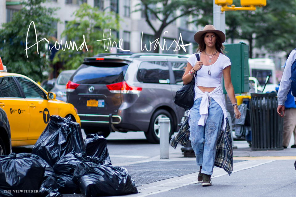 shirt around waist new york style THE VIEWFINDER